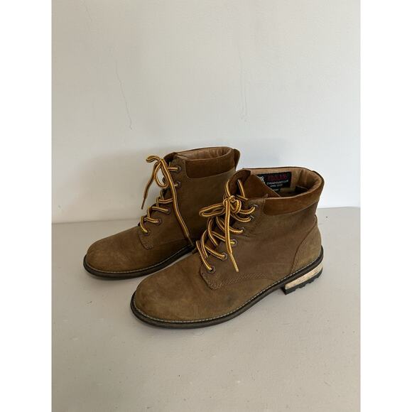 Kodiak Jaya Leather Hiking Boots Brown Women's Size 8 Lace Up Ankle - Picture 3 of 11